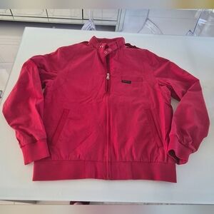 Members Only Vibrant Red Jacket Men Large